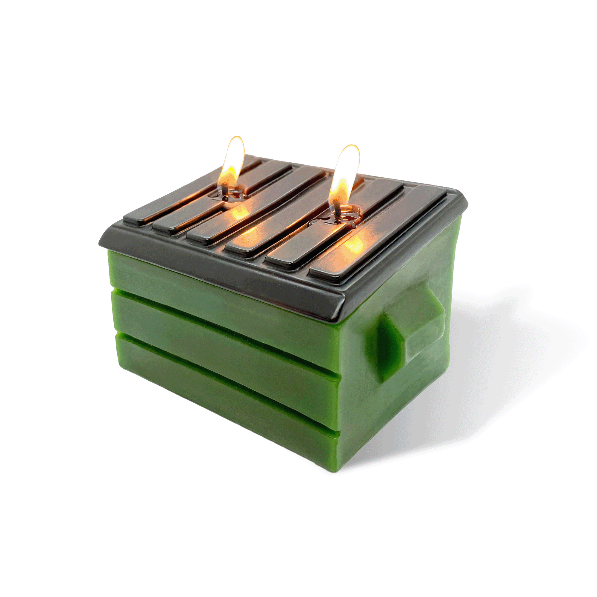 Dumpster Fire Novelty Candle